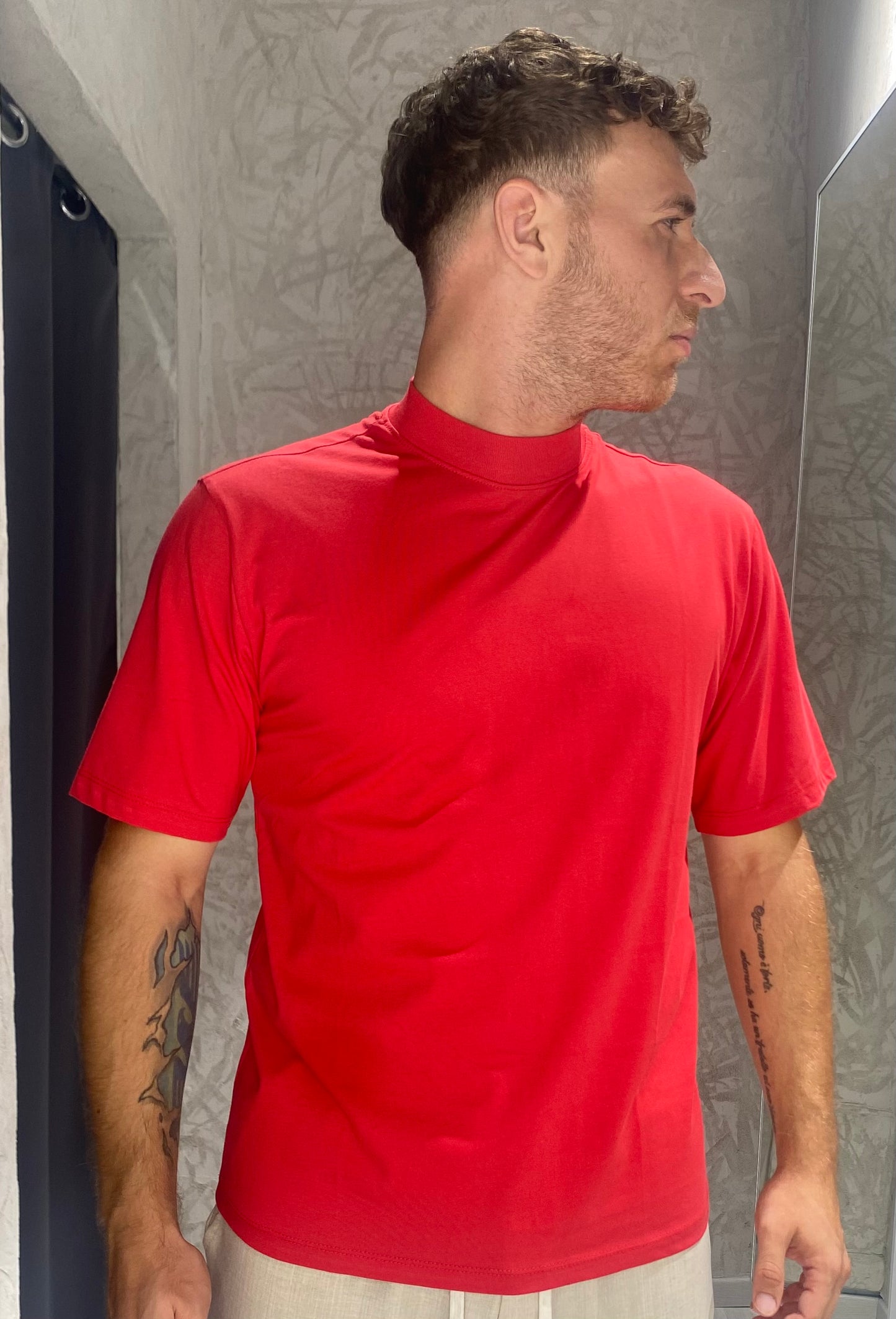108 T-Shirt collo alto