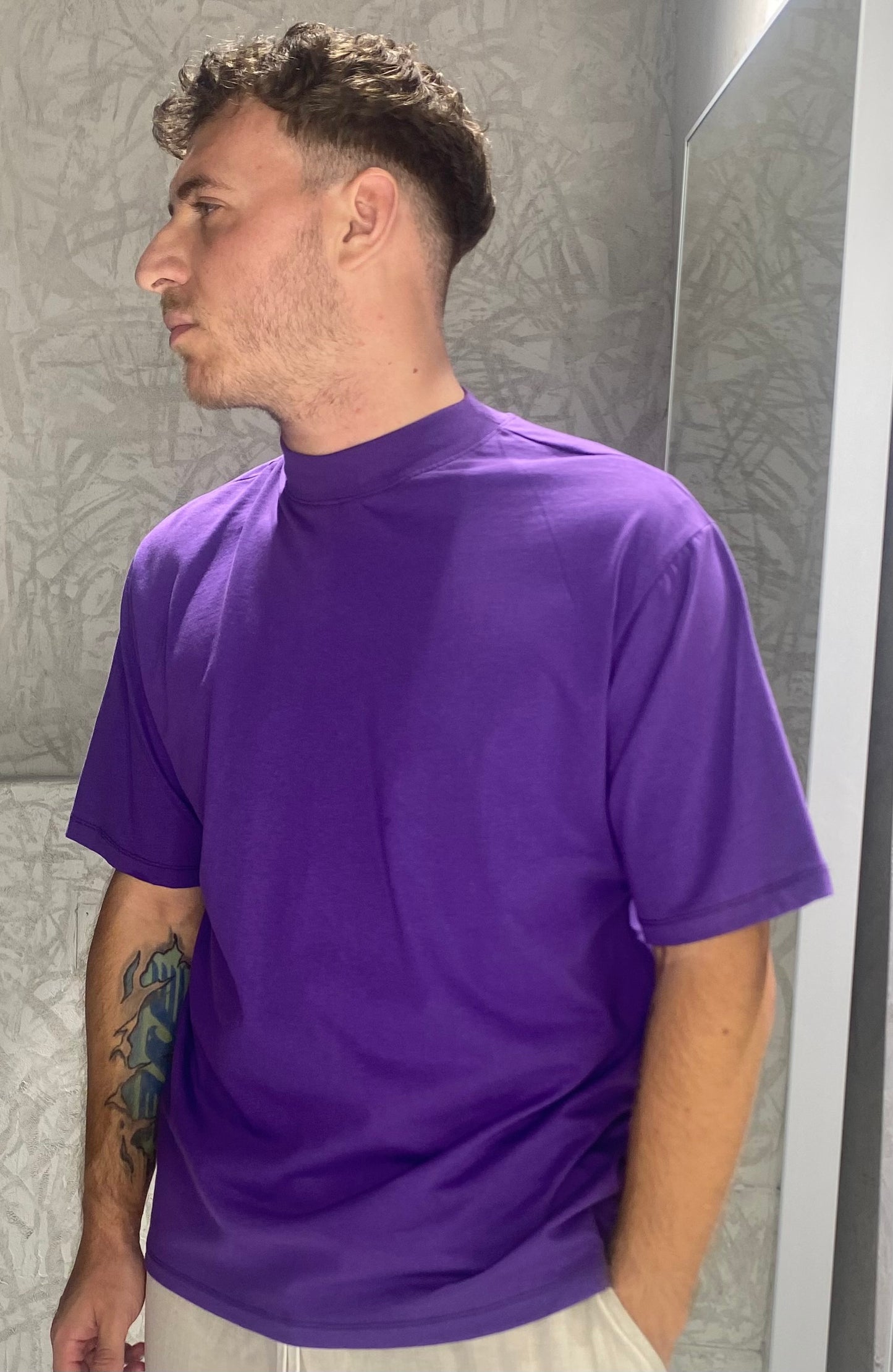 108 T-Shirt collo alto