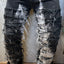 Jeans baggy stripped BF01