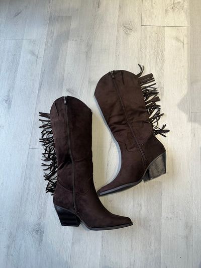 Stivale Camperos con Frange #0000045