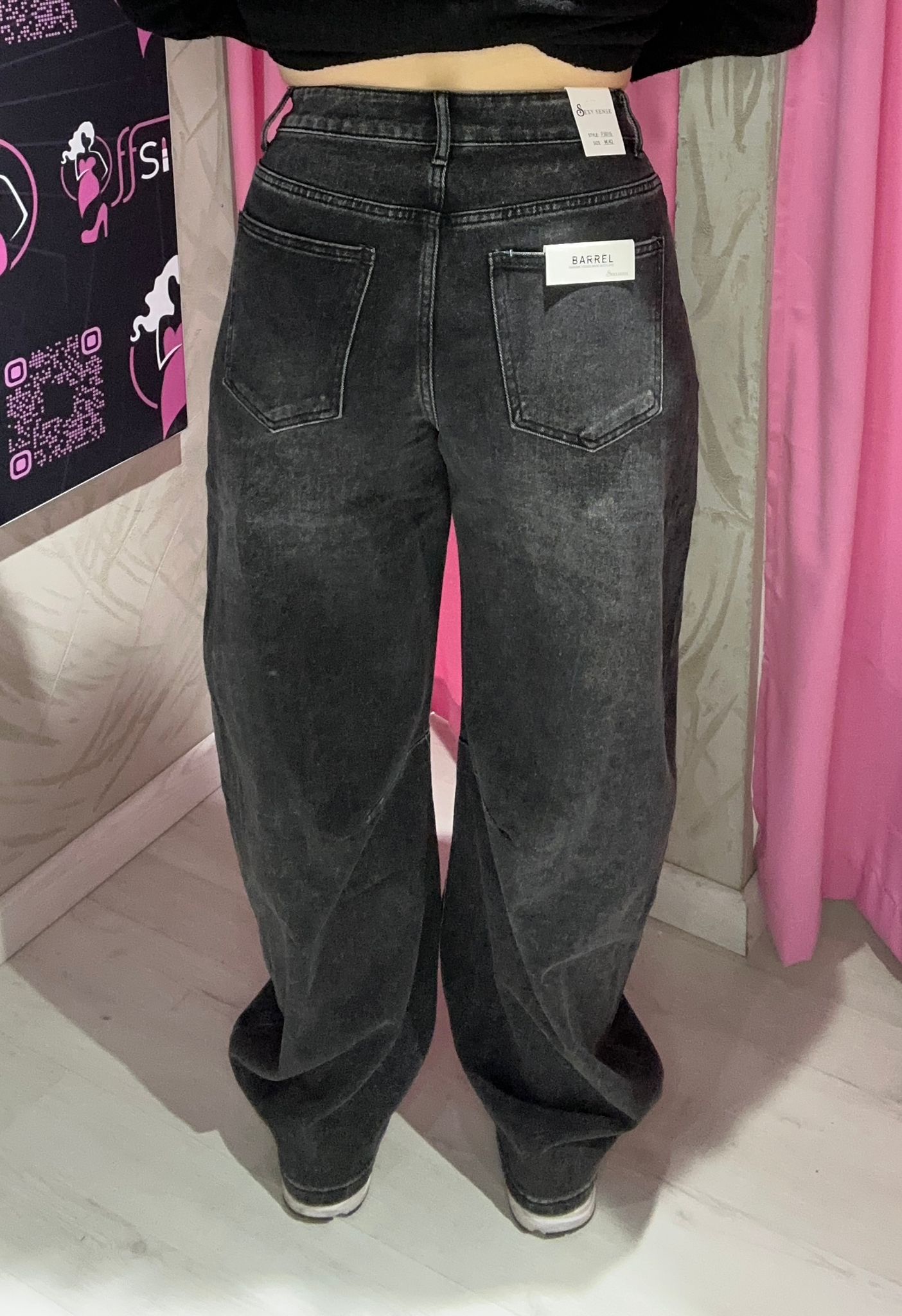 Jeans Baloon Nero