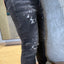 Jeans skinny vernice con strappi JC7546