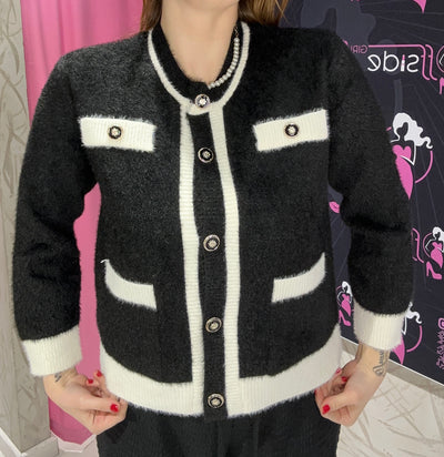 Cardigan Stile Chanel #0025
