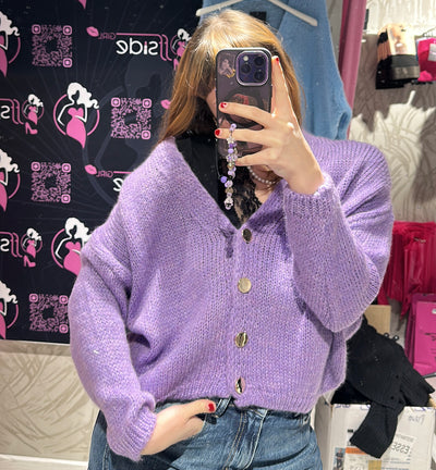 Cardigan Bottoni Oro  #0021