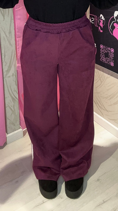 Pantalone tuta di velluto #0000017
