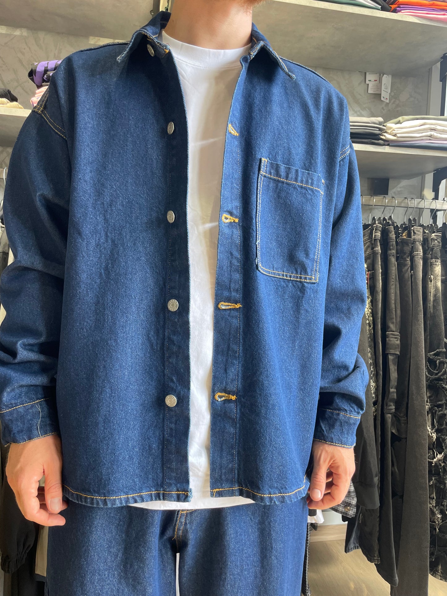 Camicia jeans YB-2503